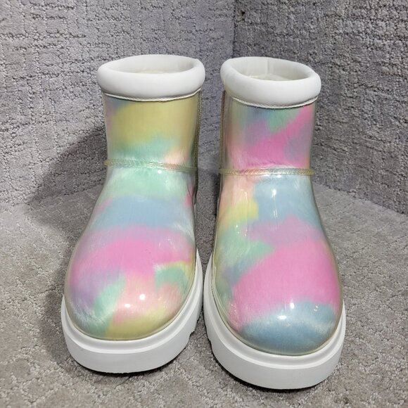 Koolaburra By Ugg Koola Women’s Size 9 US Clear Mini Pastel Winter Boots 1131353 - Picture 2 of 12